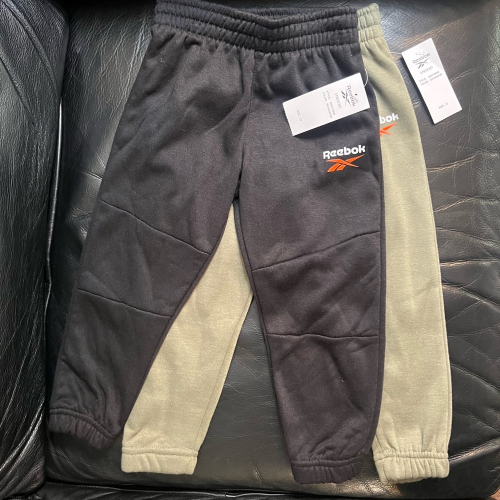 Reebok sweatpants bundle. 2 pairs NWT